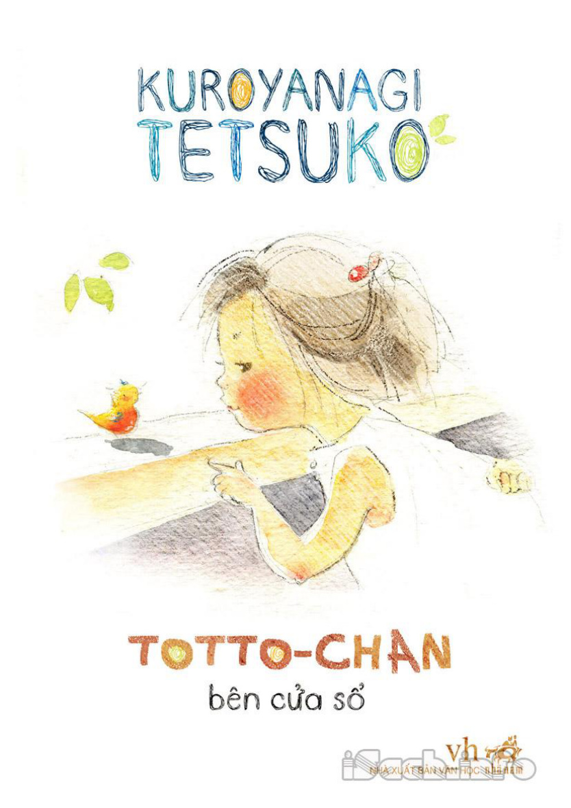 Bìa sách Totto-chan bên cửa sổ